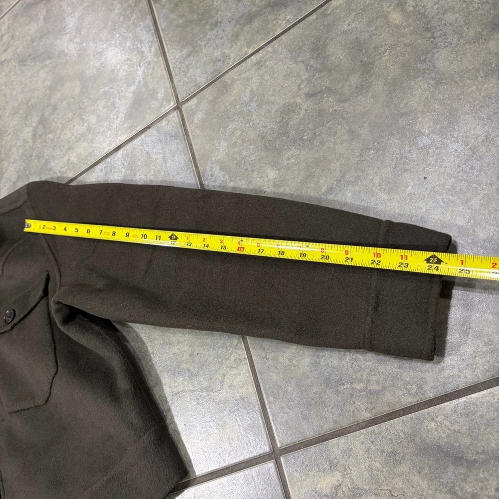 Rails Women’s Easton Wool Blend Olive Cropped Shacket Sz XL Casual Preppy Party - Picture 13 of 13